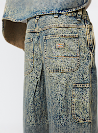 Dickies, Madison Baggy Fit Denim, blue, Image 3 of 5