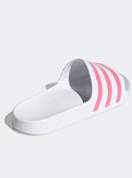adidas Originals, Adilette Aqua Slides W, white, Image 4 of 8
