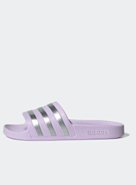 adidas Originals, Adilette Aqua, purple, Image 1 of 8