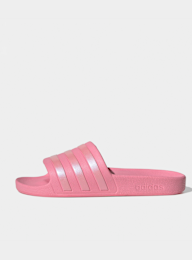 adidas Originals, Adilette Aqua, Pink, Image 1 of 8