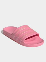 adidas Originals, Adilette Aqua, Pink, Image 3 of 8