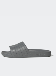 adidas Originals, Adilette Aqua Slides, grey, Image 1 of 8