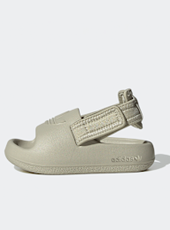 adidas Originals, Adifom Adilette Kids Slides (GS), grey, Image 1 of 8
