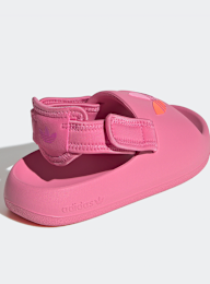 adidas Originals, Adifom Adilette Kids Slides (GS), light pink, Image 4 of 8