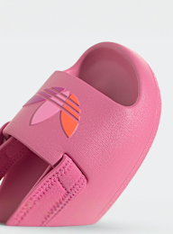 adidas Originals, Adifom Adilette Kids Slides (GS), light pink, Image 7 of 8