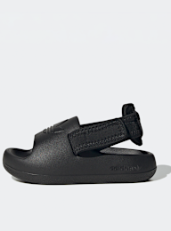 adidas Originals, Adifom Adilette Slides (PS), black, Image 1 of 8