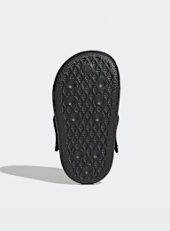 adidas Originals, Adifom Adilette Slides (PS), black, Image 5 of 8