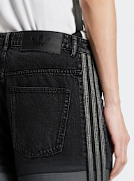 adidas Originals, Denim Firebird Pants, black, Image 4 of 5