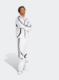 adidas Originals, Teamgeist trainingsjacke, wit, Afbeelding 5 van 5