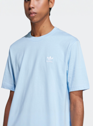 adidas Originals, Trefoil Essentials T-Shirt, blue, Image 3 of 4