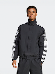 adidas Originals, Adibreak Woven Track Jacket, black, Image 1 of 5