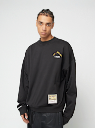 Mitchell & Ness, NBA Oversweep Crewneck Sweater LA Lakers, black, Image 2 of 7