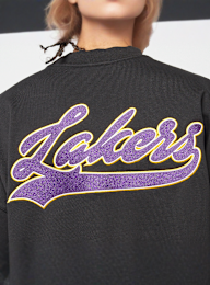 Mitchell & Ness, NBA Oversweep Crewneck Sweater LA Lakers, black, Image 6 of 7