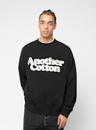 Another Cotton Lab, Another Chenille Oversize Knit Sweatshirt, black, Image 1 of 4