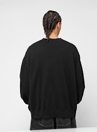 Another Cotton Lab, Another Chenille Oversize Knit Sweatshirt, black, Image 2 of 4