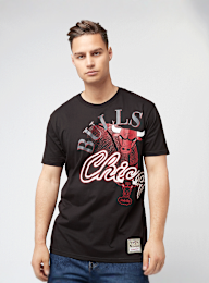 Mitchell & Ness, NBA Maxed Out Tee Chicago Bulls, zwart, Afbeelding 1 van 5