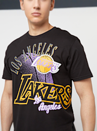 Mitchell & Ness, NBA Maxed Out Tee Los Angeles Lakers, black, Image 3 of 5