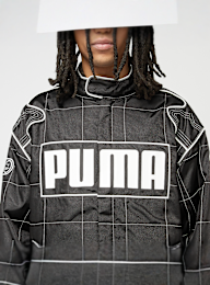 PUMA, Archive Seasonal Relaxed Racer Jacket, black, Image 3 of 7