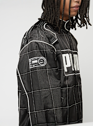 PUMA, Archive Seasonal Relaxed Racer Jacket, black, Image 6 of 7