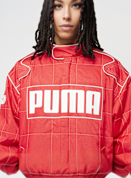 PUMA, Archive Seasonal Relaxed Racer Jacket, red, Image 3 of 7