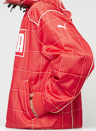 PUMA, Archive Seasonal Relaxed Racer Jacket, red, Image 5 of 7