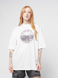 Felicious, Boyfriend Tee Disco, white, Image 1 of 4