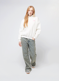 Felicious, Rhinestones Hoodie, white, Image 5 of 5