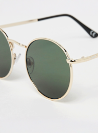 SNIPES, Runde Sonnenbrille, gold, Image 3 of 3