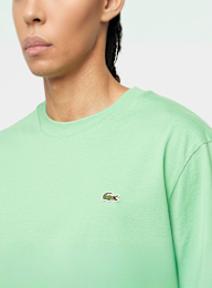 Lacoste, TEE-SHIRT graphite sombre/black, green, Image 3 of 4