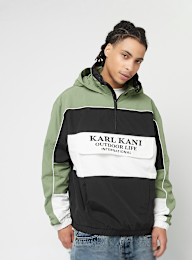 Karl Kani, Woven Retro Windbreaker, green, Image 1 of 6
