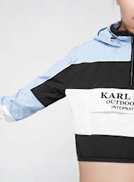 Karl Kani, Woven Retro Windbreaker, blue, Image 4 of 6