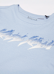 Karl Kani, Kani Flames Oversized Tee Junior, blue, Image 3 of 3