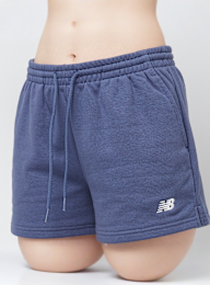 New Balance, Sport Essentials French Terry Shorts, blue, Image 3 of 4