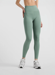 New Balance, Sleek High Rise Legging 27", green, Image 1 of 6