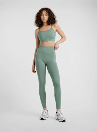 New Balance, Sleek High Rise Legging 27", green, Image 6 of 6