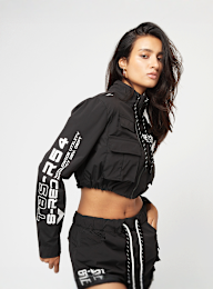 Smoke Rise, Full Zip Utility Jacket, black, Image 1 of 7