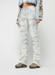 Smoke Rise, High Rise Stacked Side Pinching, blue, Image 1 of 8