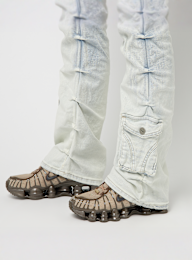 Smoke Rise, High Rise Stacked Side Pinching, blue, Image 5 of 8