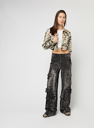 Smoke Rise, Denim Worker Jacket, zielony, Obraz 5 z 5