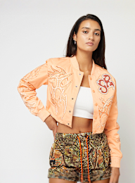 Smoke Rise, Coated Light Jacket, oranje, Afbeelding 1 van 5