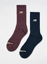 New Balance, 2 PACK - Embroidery Logo Socks, multi-colour, Image 1 of 2