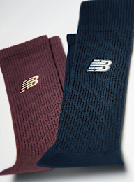 New Balance, 2 PACK - Embroidery Logo Socks, multi-colour, Image 2 of 2