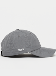 SNIPES, Basic Logo Ripstop Baseball Cap, grey, Image 2 of 5