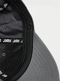 SNIPES, Basic Logo Ripstop Baseball Cap, grijs, Afbeelding 4 van 5