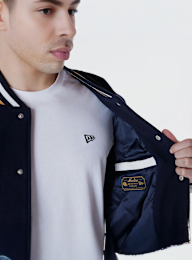 New Era, MLB Floral Varsity Jacket New York Yankees, blue, Image 6 of 7