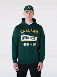New Era, MLB Pennant Graphic Hoodie Oakland Athletics, green, Image 1 of 4
