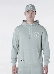 New Era, MLB League Essential Oversized Hoodie New York Yankees, green, Image 1 of 6