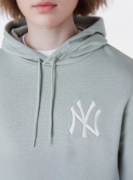 New Era, MLB League Essential Oversized Hoodie New York Yankees, green, Image 3 of 6