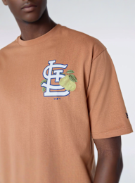 New Era, MLB Fruit Graphic Tee St. Louis Cardinals, orange, Image 3 of 5