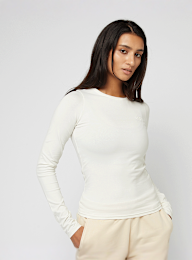 SNIPES, Small Logo Essential Longsleeve, white, Image 1 of 4